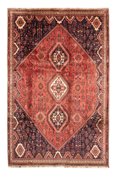 Ghashghai Teppich 221x330cm - Perserteppich - hellrot