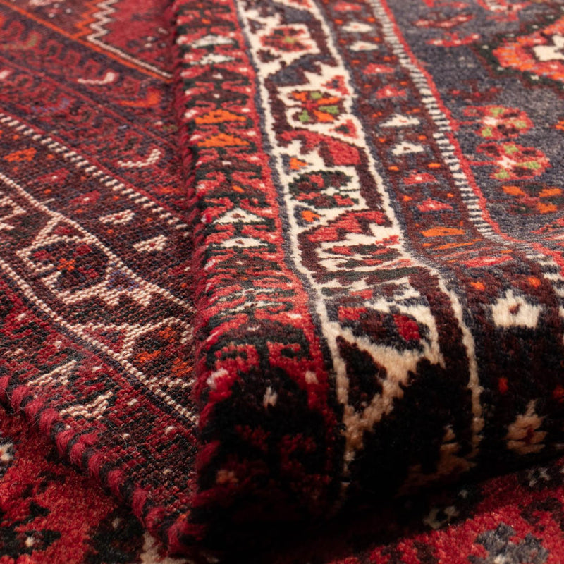 Shiraz Teppich 235x320cm - Perserteppich - dunkelrot