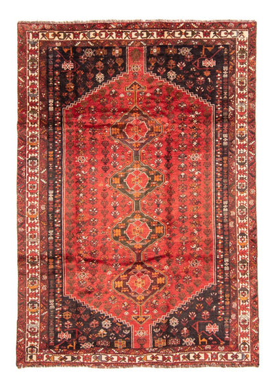 Shiraz Teppich 225x310cm - Perserteppich - dunkelrot