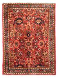 Hosseinabad Teppich 110x143cm - Perserteppich - dunkelrot – product image