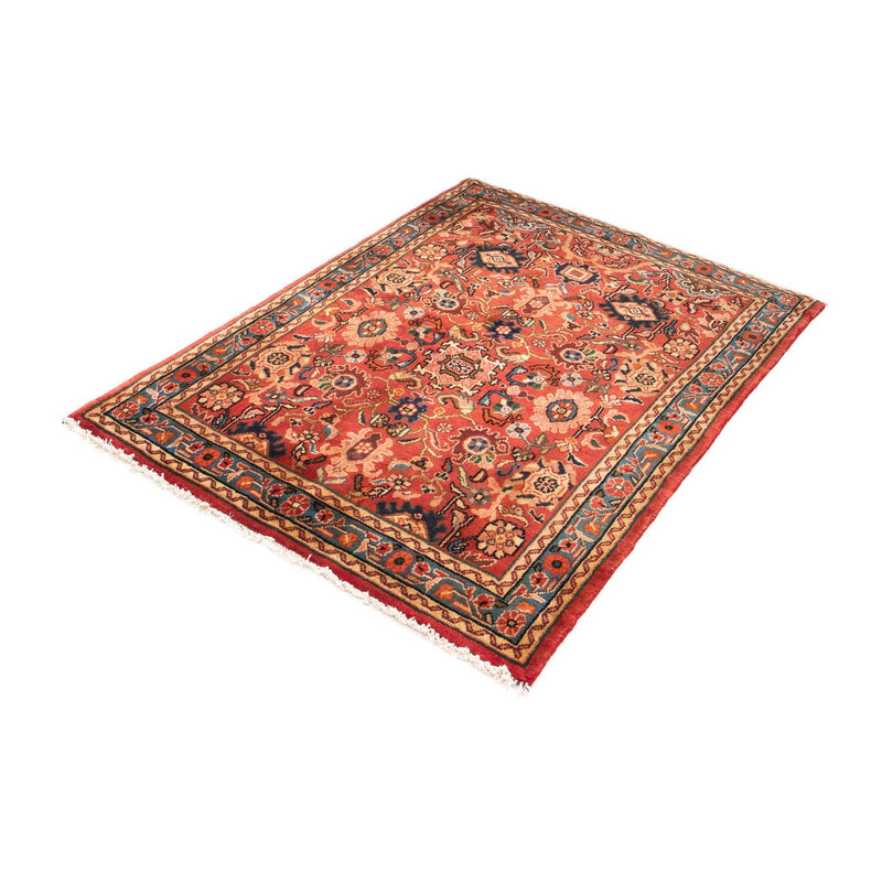 Hosseinabad Teppich 110x143cm - Perserteppich - dunkelrot