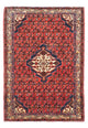 Hosseinabad Teppich 105x160cm - Perserteppich - dunkelrot