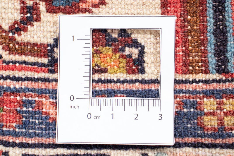 Hosseinabad Teppich 105x160cm - Perserteppich - dunkelrot