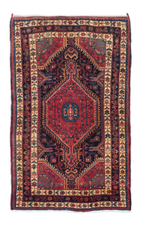 Hamadan Teppich 88x138cm - Perserteppich - dunkelrot – product image