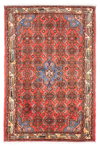 Hosseinabad Teppich 102x150cm - Perserteppich - rot – product image