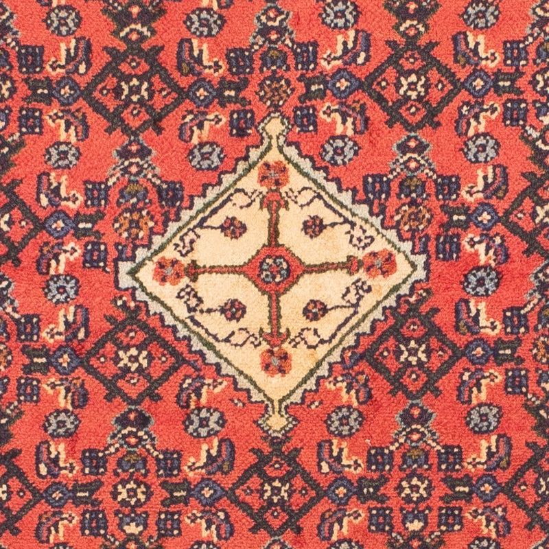 Hosseinabad Teppich 102x150cm - Perserteppich - hellrot