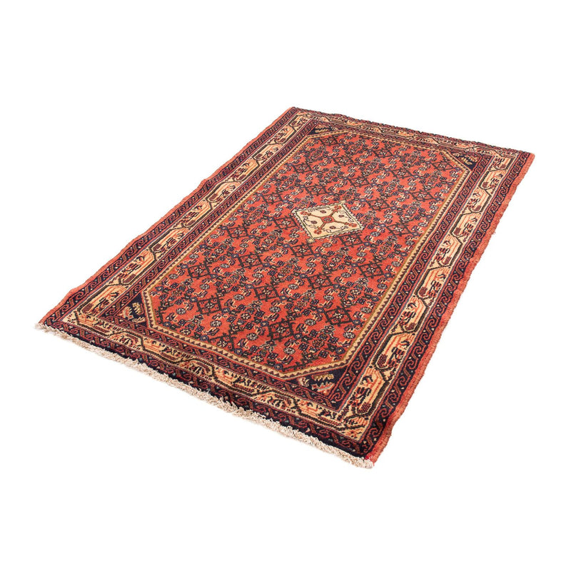 Hosseinabad Teppich 102x150cm - Perserteppich - hellrot