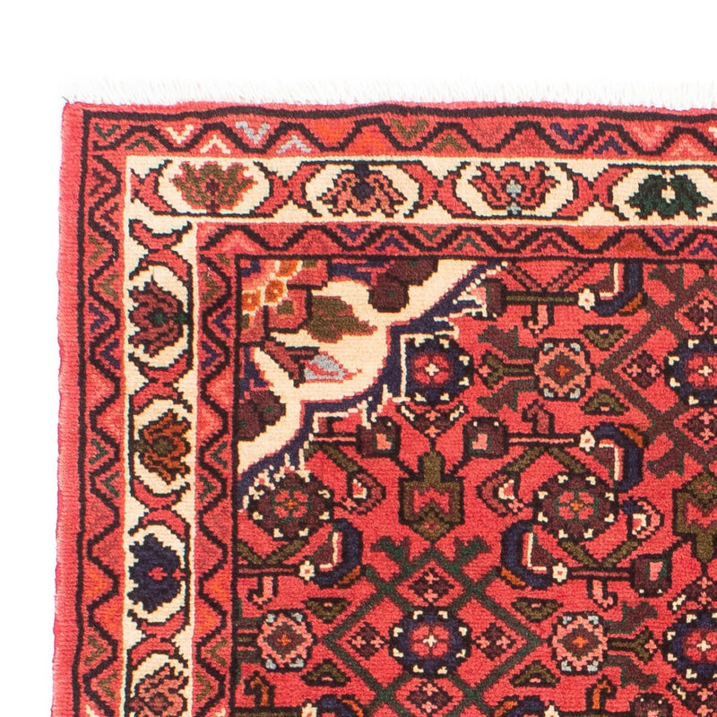 Hosseinabad Teppich 103x152cm - Perserteppich - dunkelrot