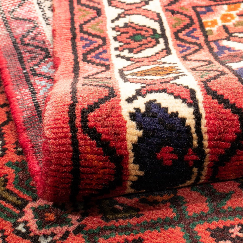 Hosseinabad Teppich 103x152cm - Perserteppich - dunkelrot
