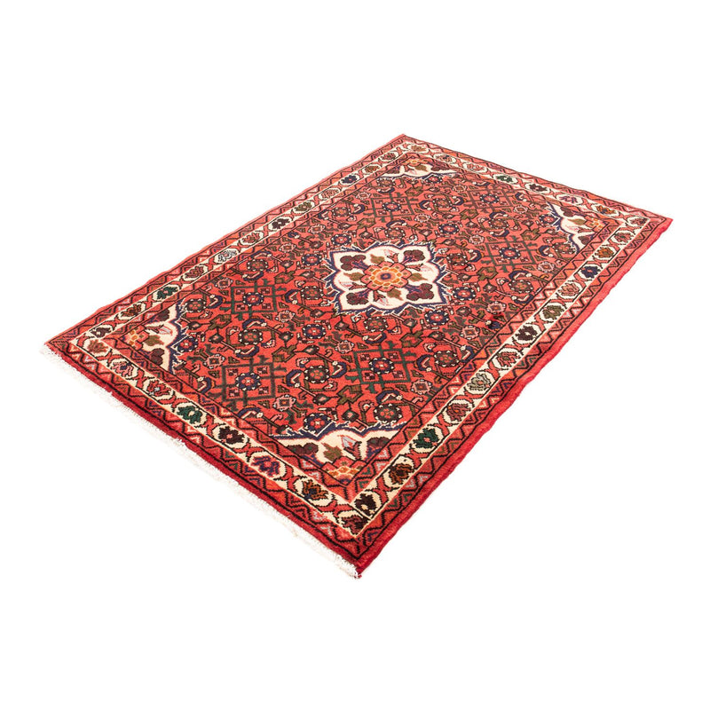 Hosseinabad Teppich 103x152cm - Perserteppich - dunkelrot