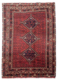 Shiraz Teppich 210x290cm - Perserteppich - hellrot – product image