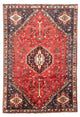 Shiraz Teppich 207x302cm - Perserteppich - rot