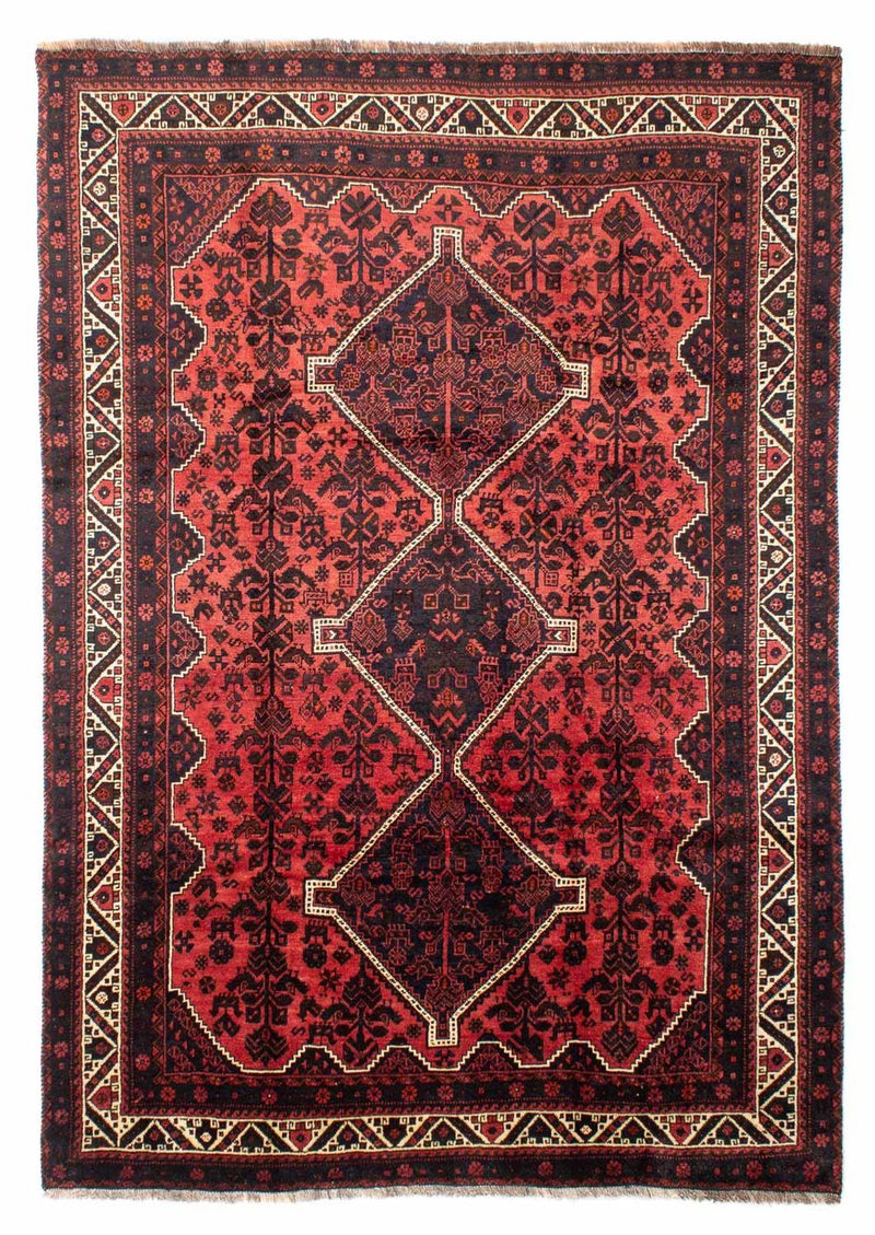 Shiraz Teppich 207x300cm - Perserteppich - rot