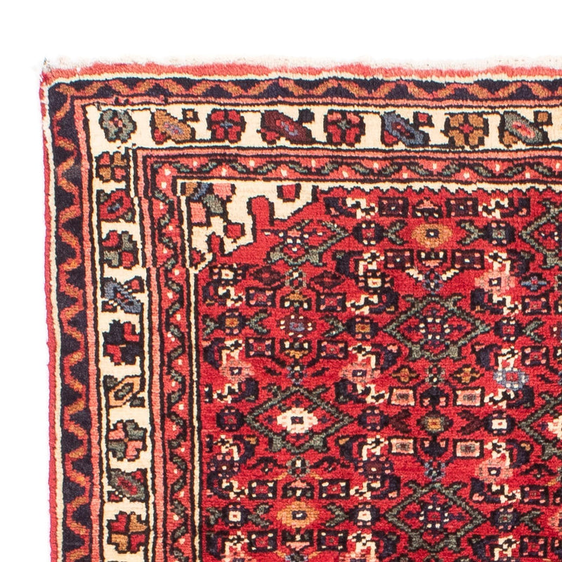 Hosseinabad Teppich 100x155cm - Perserteppich - rot