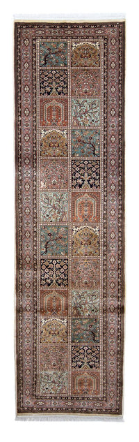 Kaschmir Seide Teppich 74x302cm - Orientteppich - mehrfarbig – product image