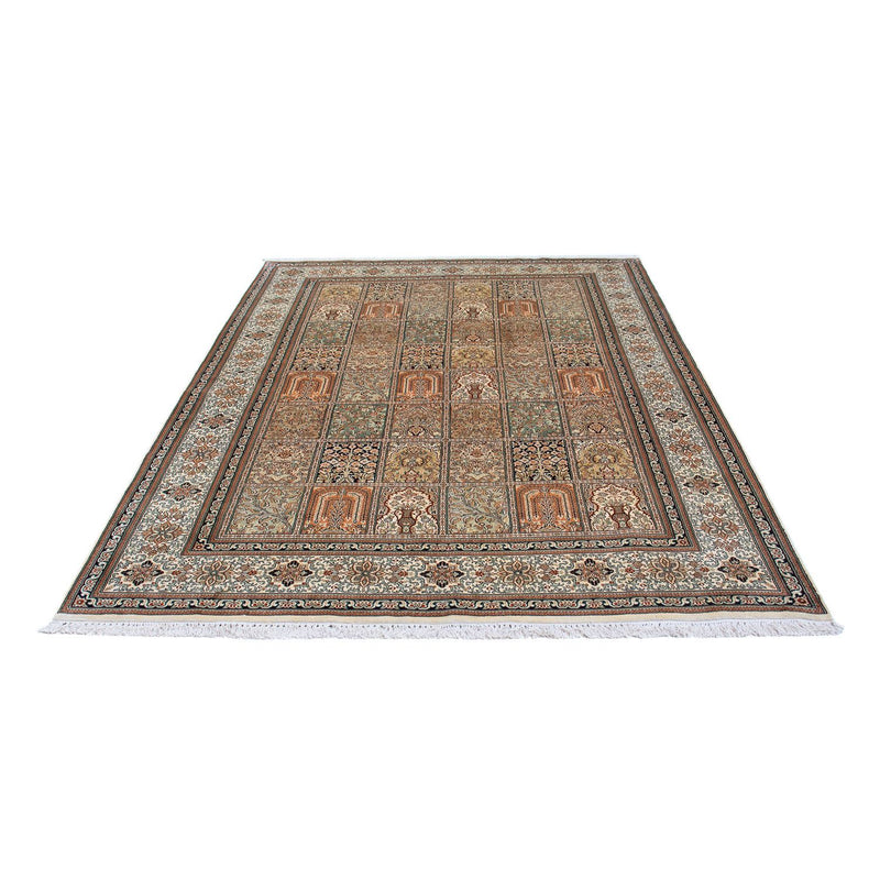 Kaschmir Seide Teppich 172x260cm - Orientteppich - mehrfarbig