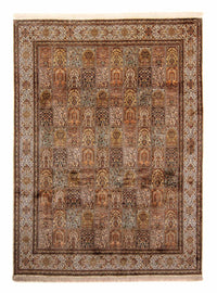 Kaschmir Seide Teppich 248x332cm - Orientteppich - braun – product image