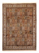 Kaschmir Seide Teppich 248x332cm - Orientteppich - braun