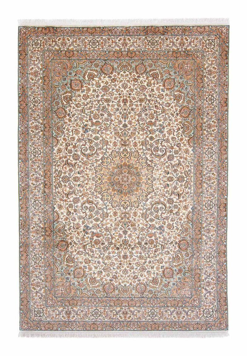 Kaschmar Teppich 186x277cm - Perserteppich - beige