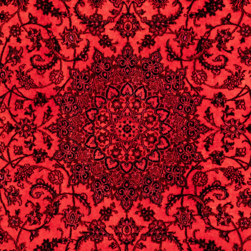 Nain Teppich 197x306cm - Perserteppich - dunkelrot