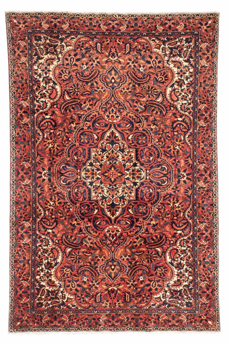 Bachtiar Teppich 205x322cm - Perserteppich - rot