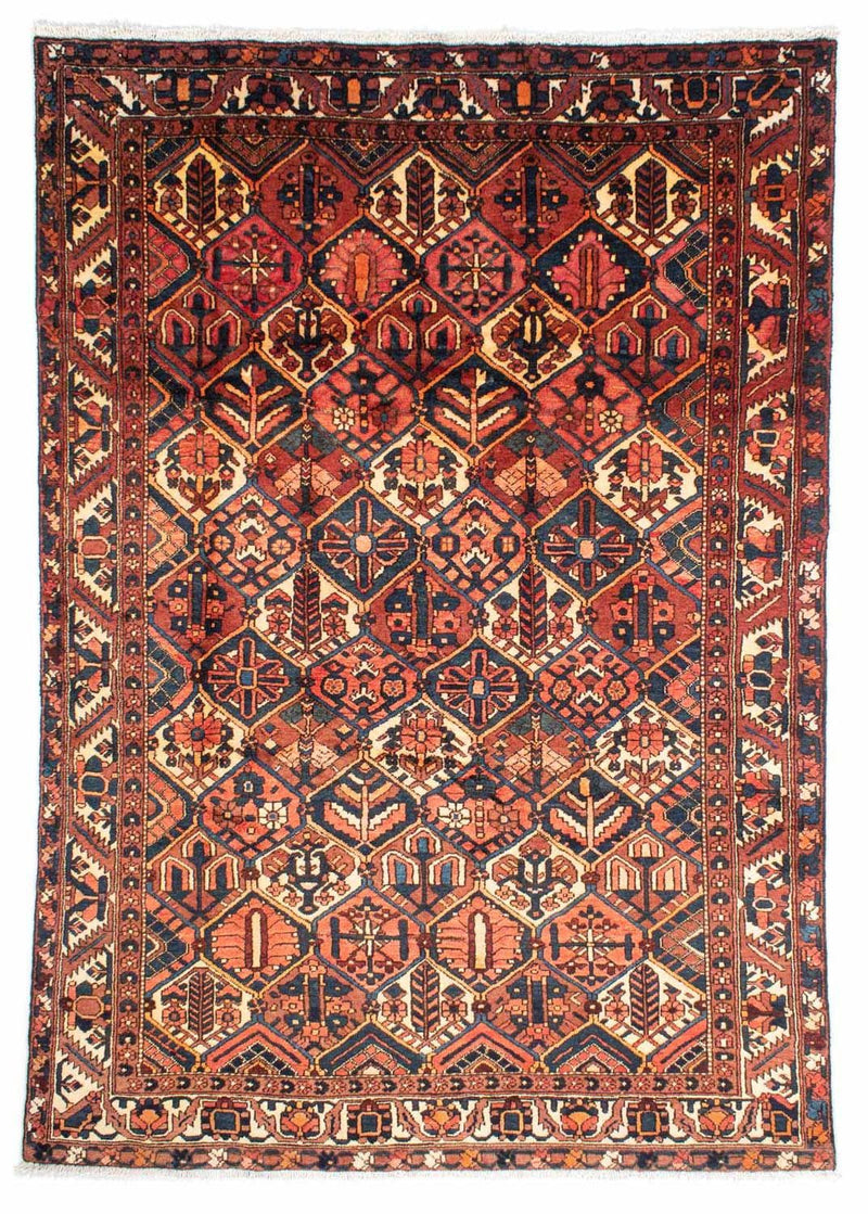 Bachtiar Teppich 209x313cm - Perserteppich - hellrot