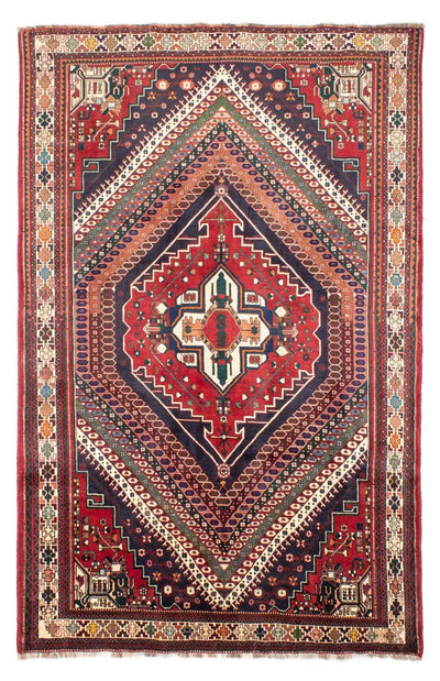 Shiraz Teppich 200x305cm - Perserteppich - rot