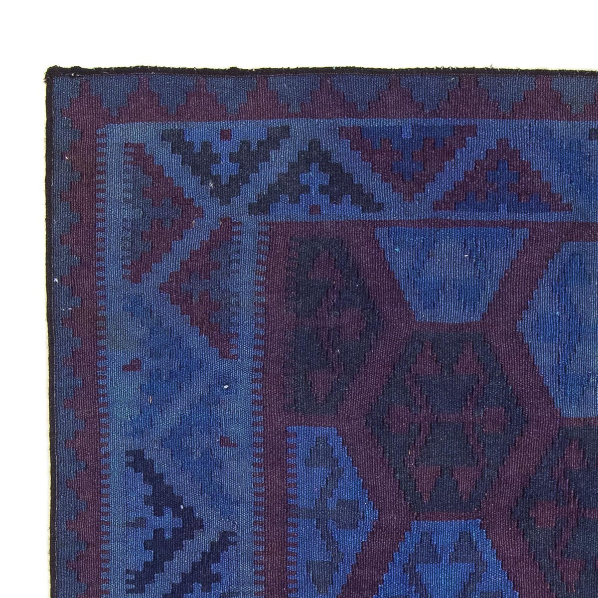 Kelim Teppich - Oriental 155 x 195 cm - blau