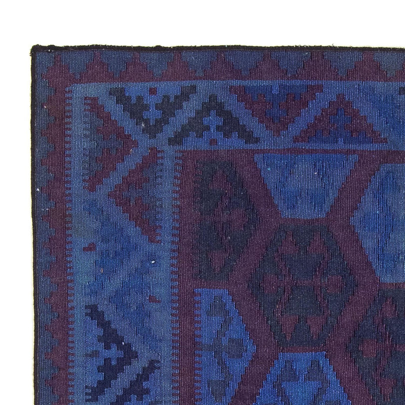 Kelim Teppich - Oriental 155 x 195 cm - blau