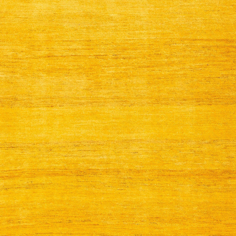 Gabbeh Persisch Teppich 246x344cm - Perserteppich Wollteppich - gold