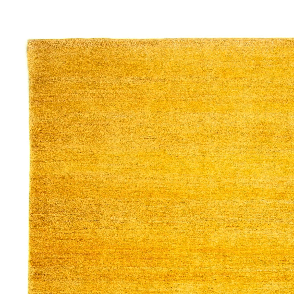 Gabbeh Persisch Teppich 246x344cm - Perserteppich Wollteppich - gold