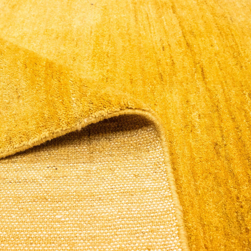 Gabbeh Persisch Teppich 246x344cm - Perserteppich Wollteppich - gold