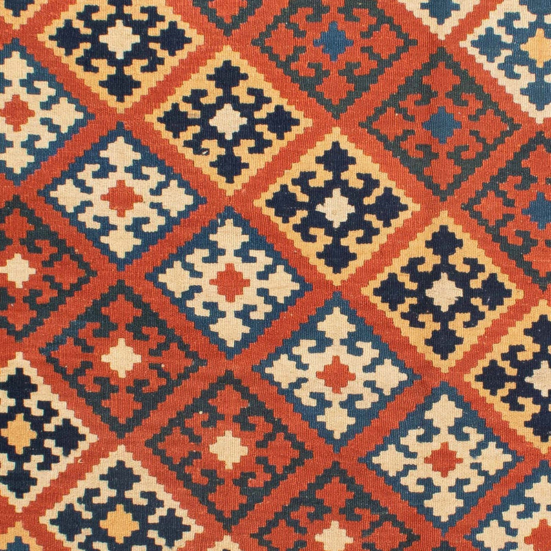 Kelim Fars Teppich 194x208cm - mehrfarbig