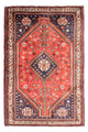 Shiraz Teppich 123x185cm - Perserteppich - dunkelrot