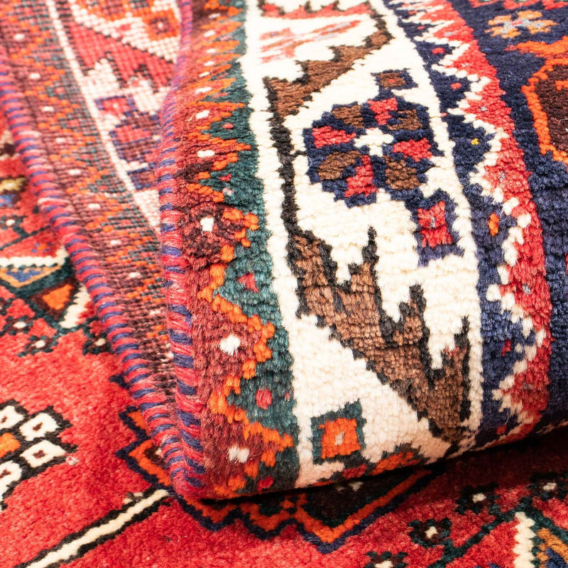 Shiraz Teppich 100x170cm - Perserteppich - dunkelrot