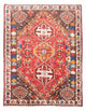 Shiraz Teppich 120x150cm - Perserteppich - dunkelrot
