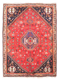 Shiraz Teppich 116x152cm - Perserteppich - dunkelrot – product image