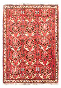 Shiraz Teppich 117x162cm - Perserteppich - hellrot – product image