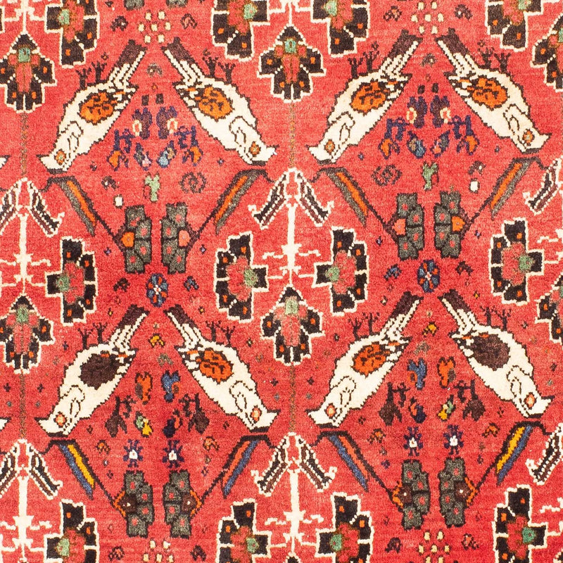 Shiraz Teppich 117x162cm - Perserteppich - hellrot