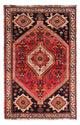 Shiraz Teppich 106x160cm - Perserteppich - dunkelrot