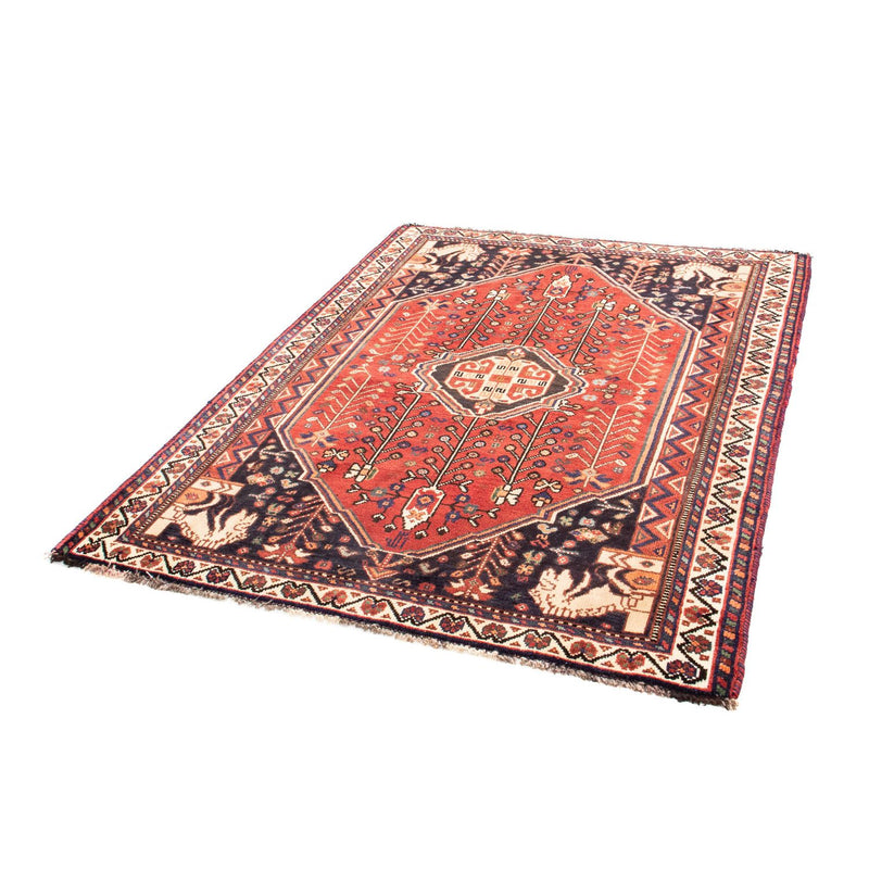Shiraz Teppich 127x162cm - Perserteppich - rot