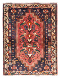 Shiraz Teppich 128x168cm - Perserteppich - dunkelblau – product image