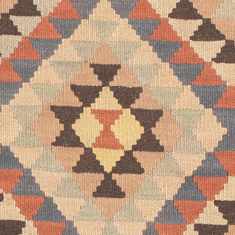 Kelim Teppich - Splash 63 x 198 cm - beige