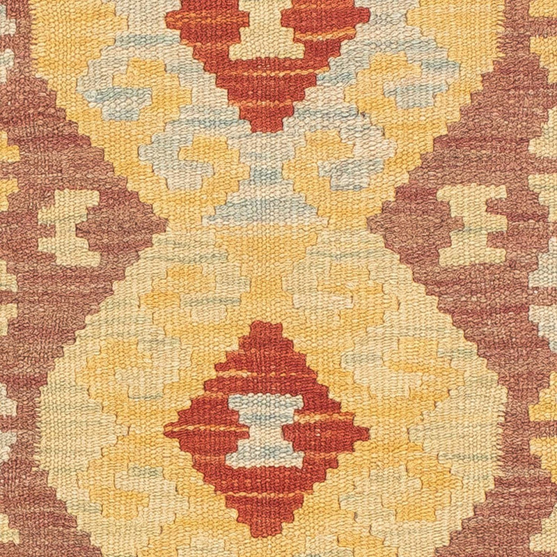 Kelim Teppich - Splash 67 x 197 cm - mehrfarbig