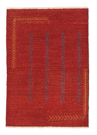 Gabbeh Persisch Teppich 118x171cm - Perserteppich Wollteppich - rot – product image