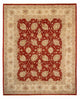 Ziegler Teppich 249x295cm - Orientteppich - dunkelrot