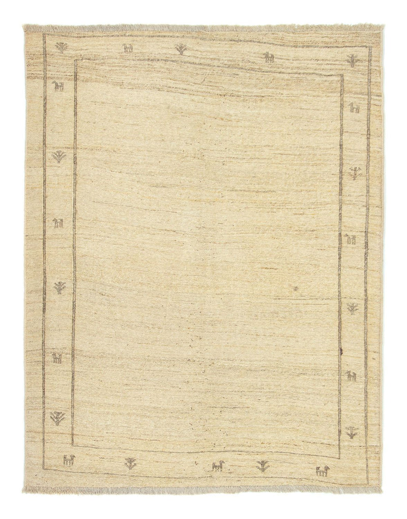 Gabbeh Persisch Teppich 150x191cm - Perserteppich Wollteppich