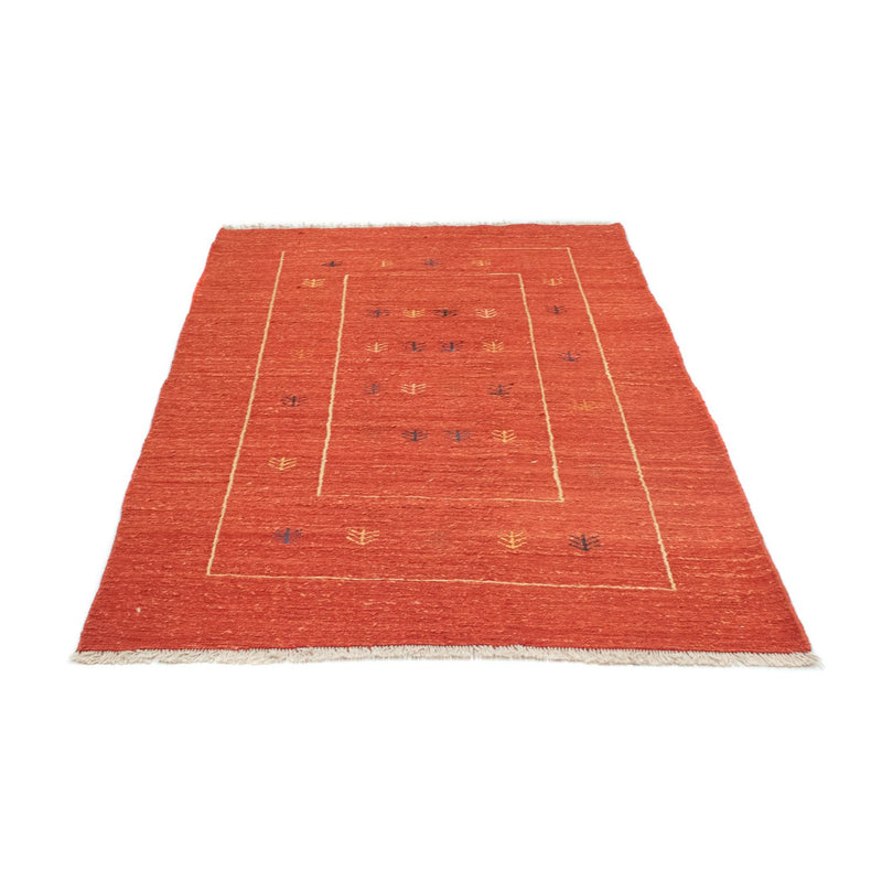 Gabbeh Persisch Teppich 114x180cm - Perserteppich Wollteppich - rot