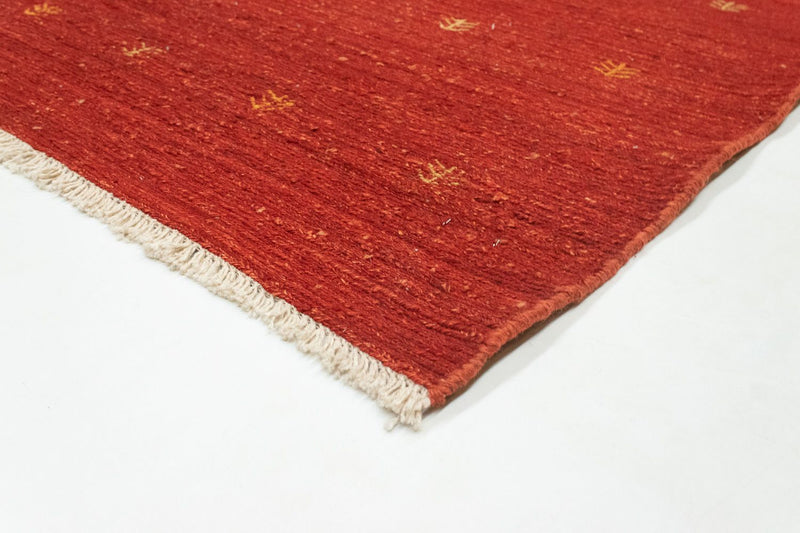 Gabbeh Teppich - Perser 104 x 148 cm - rot