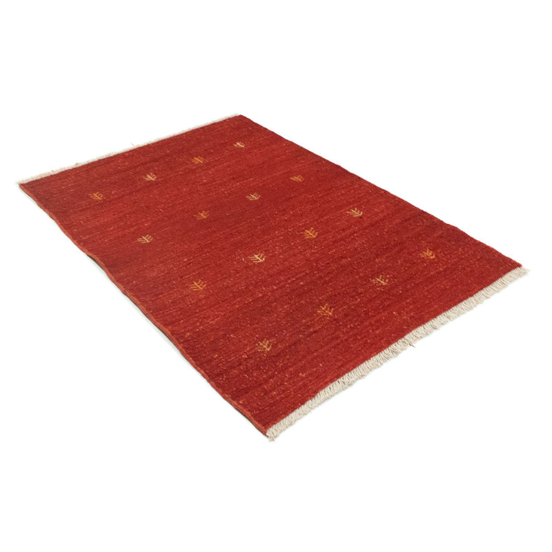 Gabbeh Teppich - Perser 104 x 148 cm - rot